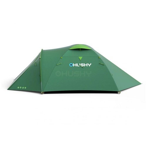 Husky Namiot turystyczny trzyosobowy BIZON 3 PLUS, 220 x 410 x 130 cm, 5,2kg zielony - 2948095