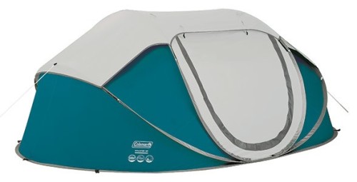 Coleman Galiano 4 FastPitch Pop Up Namiot samo rozkładający 4 os. Zielony, Szary - 2948106