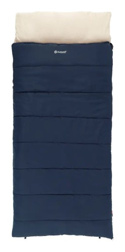 Outwell Contour Lux XL Dorosły Śpiwór prostokątny Poliester Niebieski - 2926719