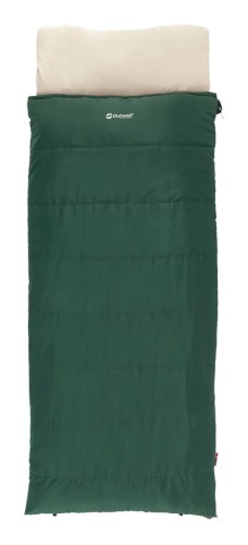 Outwell Contour Prime Dorosły Śpiwór prostokątny Poliester Zielony - 2926766