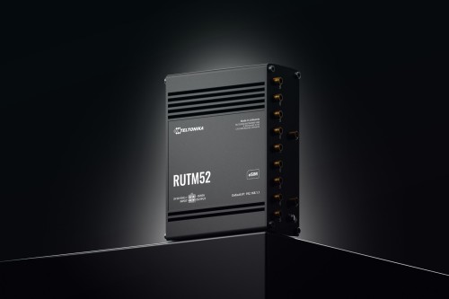 Teltonika RUTM5210B000 router bezprzewodowy Gigabit Ethernet Dual-band (2.4 GHz/5 GHz) 5G Czarny - 2948559