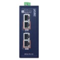 PLANET IPOE-270-12V przełącznik sieciowy Obsługa PoE Niebieski - 2948625