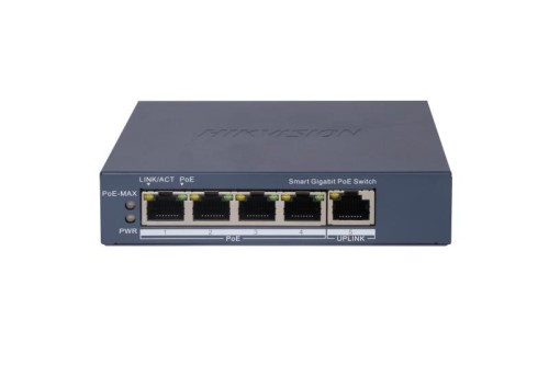 Switch POE DS-3E1505P-EI 4-portowy Hikvision - 2948636