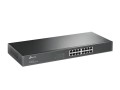TP-Link TL-SG1016 przełącznik sieciowy Nie zarządzany Gigabit Ethernet (10/100/1000) 1U Czarny - 2948691