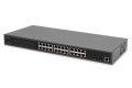 24 Port L2 Managed Gigabit Ethernet Switch with PoE Injector, 2 SFP Upload - 2948704