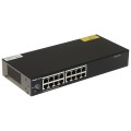 Ruijie Networks RG-ES116G-L przełącznik sieciowy Nie zarządzany L2 Gigabit Ethernet (10/100/1000) Czarny - 2948725