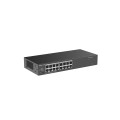 Ruijie Networks RG-ES116G-L przełącznik sieciowy Nie zarządzany L2 Gigabit Ethernet (10/100/1000) Czarny - 2948719