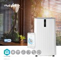 Nedis WIFIACMB1WT12 klimatyzator przenośny 62 dB Biały - 2948776