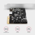 Axagon PCES-SA4X4 adapter Wewnętrzny SATA - 2949442