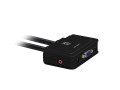 LevelOne KVM-0223 przełącznik KVM Czarny - 2928035