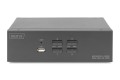 Digitus Przełącznik KVM, 4-portowy, obsługa dwóch monitorów, 4K, HDMI® - 2949614