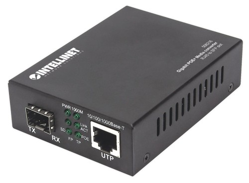 Intellinet 508216 konwerter sieciowy 1000 Mbit/s Czarny - 2949632