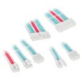 Kolink Core Adept Braided Cable Extension Kit - Brilliant White/Neon Blue/Pure Pink - 2949666