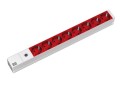 Listwa zasilająca MicroConnect 8-portowa 19" 1U - 2949846
