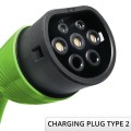 Qoltec Mobilna ładowarka do samochodu elektrycznego EV i hybryd z regulacją 2w1 Typ2 | 7kW | 230V | CEE 32A | Wi-fi | TUYA | SMART LIFE | LCD | Przenośna | Wallbox | 5m - 2949882