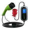 Qoltec Mobilna ładowarka do samochodu elektrycznego EV i hybryd z regulacją 2w1 Typ2 | 7kW | 230V | CEE 32A | Wi-fi | TUYA | SMART LIFE | LCD | Przenośna | Wallbox | 5m - 2949890
