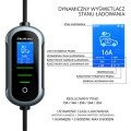Qoltec Mobilna ładowarka do samochodu elektrycznego EV i hybryd z regulacją 2w1 Typ2 | 7kW | 230V | CEE 32A | Wi-fi | TUYA | SMART LIFE | LCD | Przenośna | Wallbox | 5m - 2949883