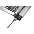 Kensington Stacja blokująca 2.0 (z otwieraną kluczem blokadą MicroSaver 2.0) do MacBooka i innych - 2950060