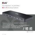 CLUB3D Club 3D, Dockingstation TB4 12 in 1 - 2950413
