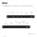 CLUB3D Club 3D, Dockingstation TB4 12 in 1 - 2950415