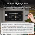 Sony FW-43EZ20L signage display Płaski panel Digital Signage 109,2 cm (43") LED Wi-Fi 350 cd/m2 4K Ultra HD Czarny Android 16/7 - 2950779
