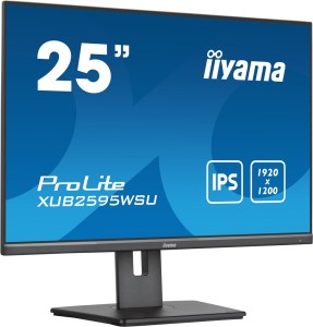 iiyama ProLite XUB2595WSU-B5 monitor komputerowy 63,5 cm (25") 1920 x 1200 px WUXGA LED Czarny