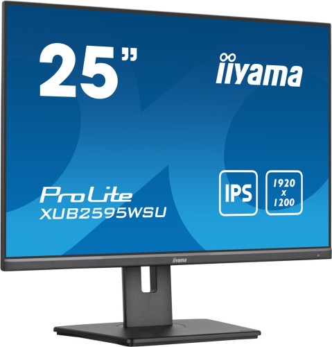 iiyama ProLite XUB2595WSU-B5 monitor komputerowy 63,5 cm (25") 1920 x 1200 px WUXGA LED Czarny - 2950864