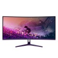 Arozzi Nova 34” Curved monitor komputerowy 86,4 cm (34") 3440 x 1440 px 4K Ultra HD LED Fioletowy - 2931178