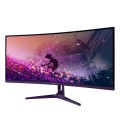 Arozzi Nova 34” Curved monitor komputerowy 86,4 cm (34") 3440 x 1440 px 4K Ultra HD LED Fioletowy - 2931184