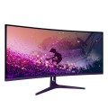 Arozzi Nova 34” Curved monitor komputerowy 86,4 cm (34") 3440 x 1440 px 4K Ultra HD LED Fioletowy - 2931179