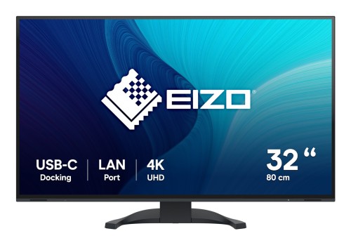 Monitor EIZO FlexScan EV3240X-BK - 80 cm (31.5") - 3840 x 2160 pikseli - 4K Ultra HD - LED - 5 ms - 2951294