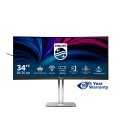 Philips 5000 series 34B2U5600C/00 monitor komputerowy 86,4 cm (34") 3440 x 1440 px Dual QHD LCD Szary - 2951315