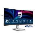 Philips 5000 series 34B2U5600C/00 monitor komputerowy 86,4 cm (34") 3440 x 1440 px Dual QHD LCD Szary - 2951316