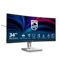 Philips 5000 series 34B2U5600C/00 monitor komputerowy 86,4 cm (34") 3440 x 1440 px Dual QHD LCD Szary - 2951314