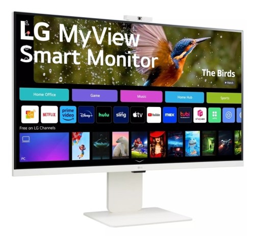 LG MyView Smart monitor komputerowy 80 cm (31.5") 3840 x 2160 px 4K Ultra HD LCD Biały - 2931539
