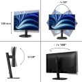 Philips 3000 series 24B2U3301D/00 monitor komputerowy 61,2 cm (24.1") 1920 x 1200 px WUXGA LCD Czarny - 2931664