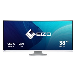 Monitor EIZO FlexScan EV3895-WT 95,2 cm (37,5") - 3840 x 1600 pikseli - UltraWide Quad HD+ - LED - 5 ms - Biały