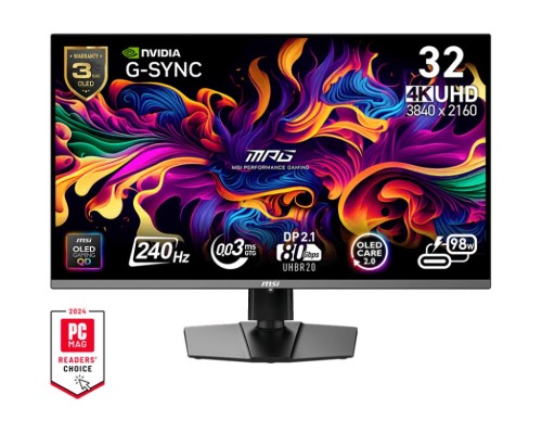 31,5 cala (80 cm) TFT MSI MPG 322URXDE QD-OLED Płaski 240Hz - 2951686