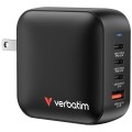 Verbatim Mini GaN Ładowarka 100W 3xUSB-C PD, 1xUSB-A QC 3.0 - 2952005