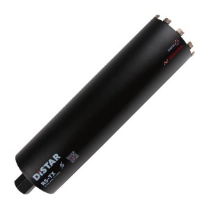 Korona diamentowa DISTAR RS-TX 1 1/4 cala 132mm x 450mm na sucho