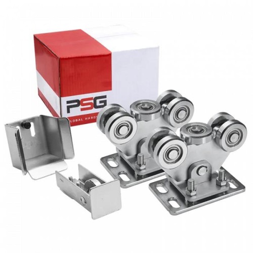 Pakiet wózków jezdnych PSG 60.00P.80 do bram przesuwnych do szyny 80x80x5 mm - 2952575