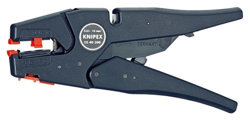 Knipex 12 40 200 narzędzie do zdejmowania izolacji Czarny - 2952590
