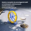 Extralink Pilot do przeciągania kabli Pilot 6mm 150m włókno szklane FRP, śr. 6mm, dł. 150m, żółty - 2952661
