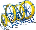 Extralink Pilot do przeciągania kabli Pilot 4.5mm 100m włókno szklane FRP, śr. 4,5mm, dł. 100m, żółty - 2952682