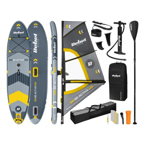 Deska REBEL ACTIVE SUP, windsurfing, pompowana, zestaw, 305x76x15 - 2952727