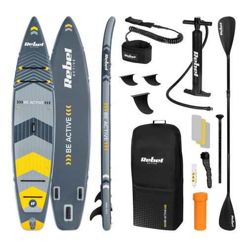 Deska SUP REBEL ACTIVE PRO Touring, 381x81x15, zestaw - 2952729