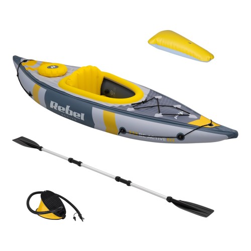 Kajak REBEL ACTIVE pompowany 282x90x43, zestaw - 2952731