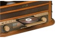 Drewniane centrum muzyczne retro Denver MCR-50MK3 z gramofonem - 2952744