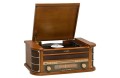 Drewniane centrum muzyczne retro Denver MCR-50MK3 z gramofonem - 2952743