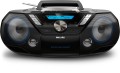 Philips AZB798T/12 przenośny system stereo Analogowe i cyfrowe 12 W DAB, DAB+, FM Czarny Odtwarzacz mp3 - 2952796